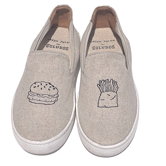 Soludos x Jason Polan Hamburger and Fries Sneakers - Picture 1 of 11